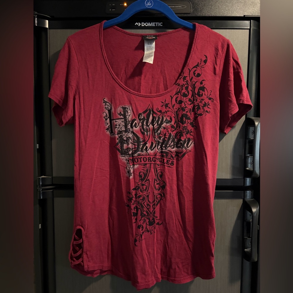 Harley-Davidson Red Short Sleeve Tee